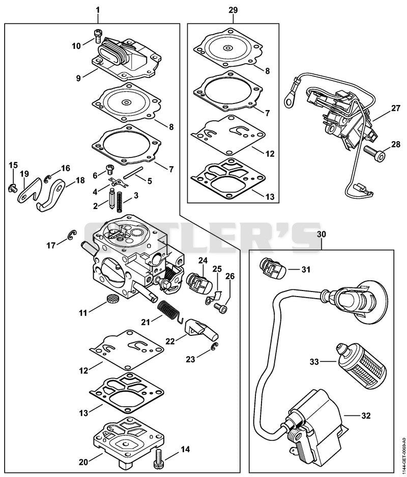 AA - Carburetor WJ-134