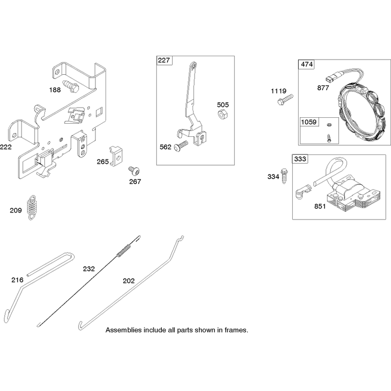 Governor Assembly Briggs and Stratton 21A907-0169-E1
