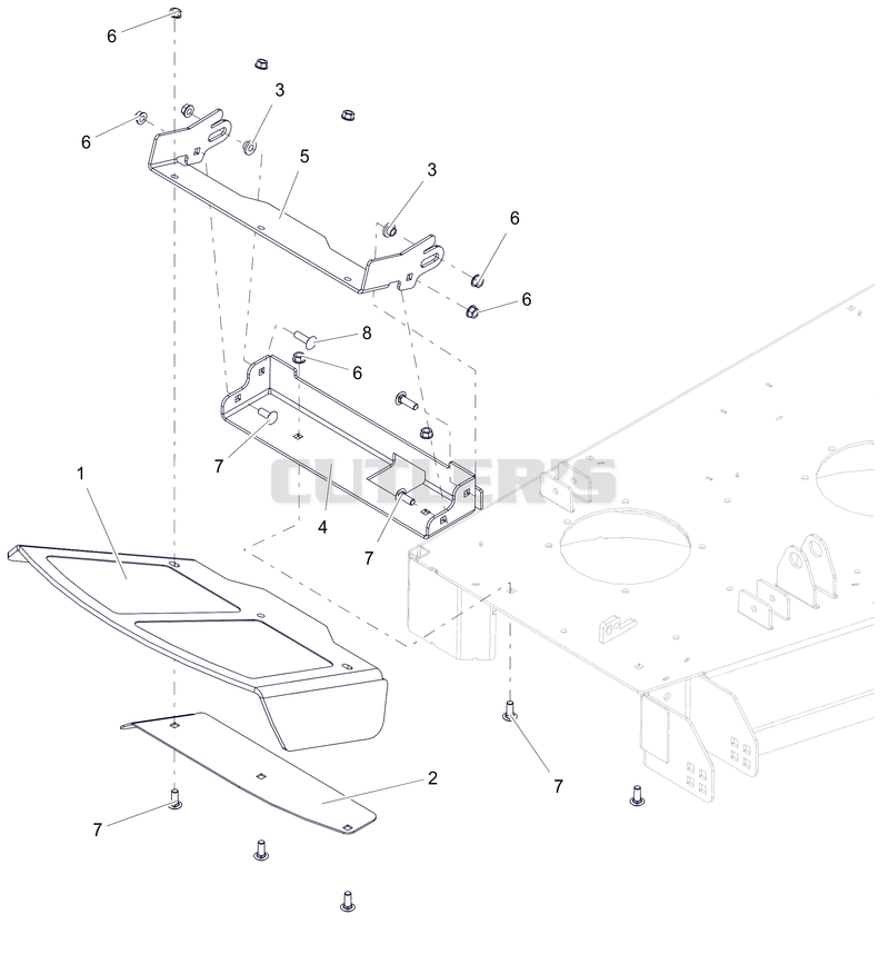 Discharge Chute - 48" - SD