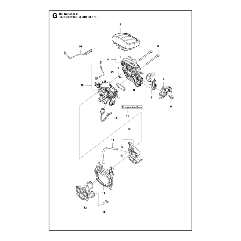 CARBURETOR AND AIR FILTER