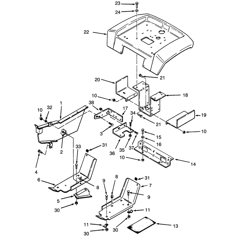 Fender and Supports