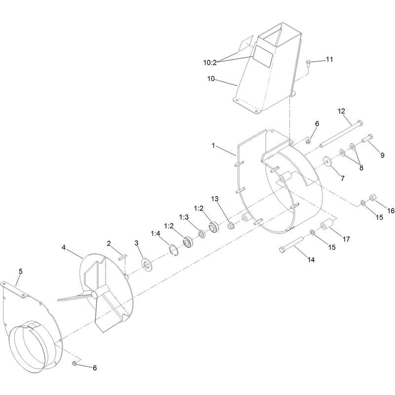 Blower Assembly No. 116-9649