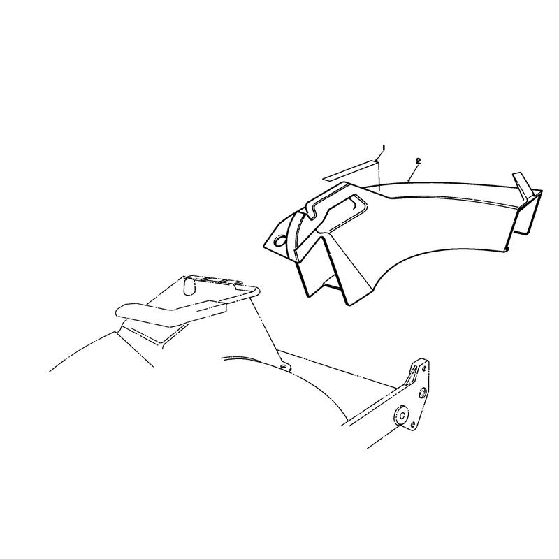 Side Discharge Chute Model No 59168 Optional