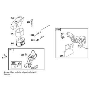 Air Cleaner and Governor Assembly