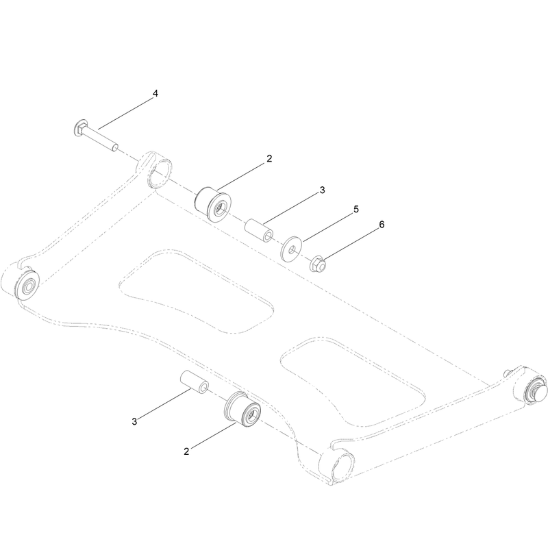 Deck Strut Assembly No. 161-6805