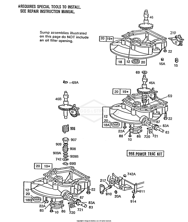 (3)Sump Bases,Right Angle Dr