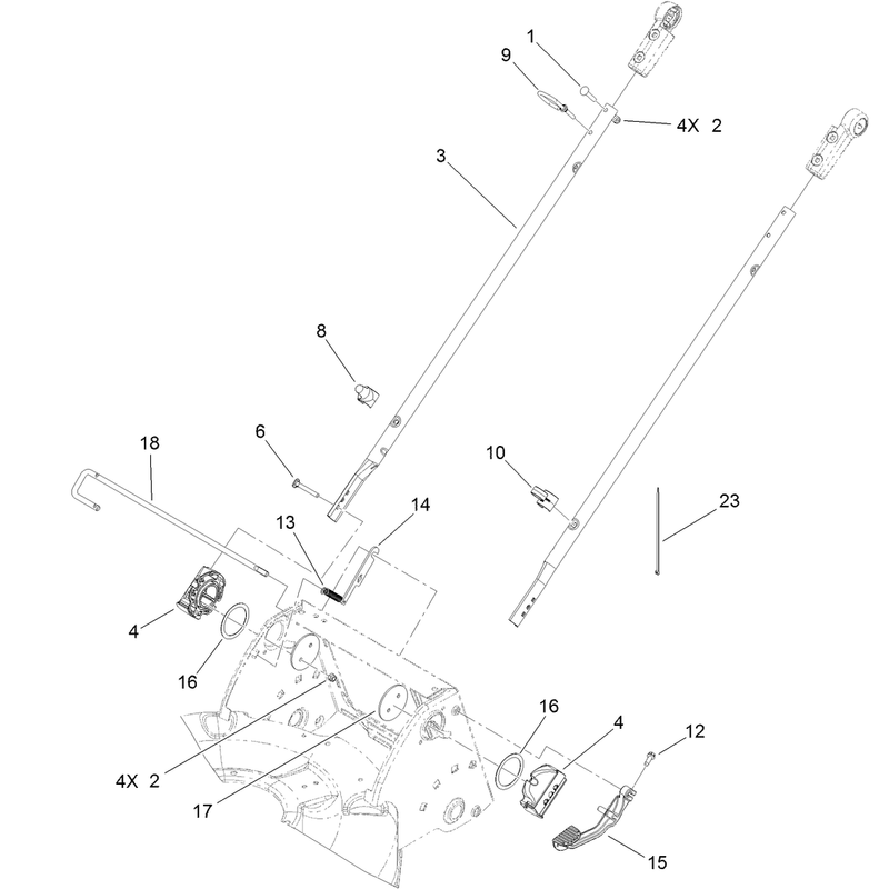 Lower Handle Assembly