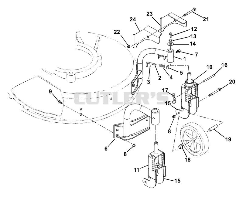 Swivel Wheels And Brackets