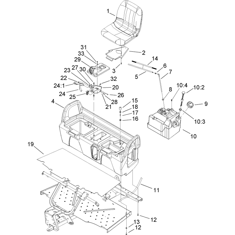 Seat Base Assembly