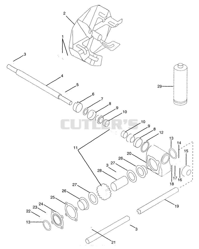 Gear Case (Model 836004)
