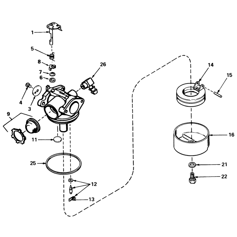 Carburetor No 632050