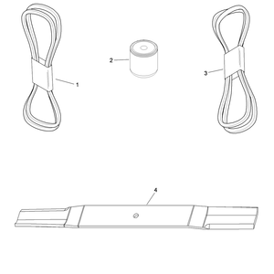 MVP Filter Belt and Blade Kit No 112-5002