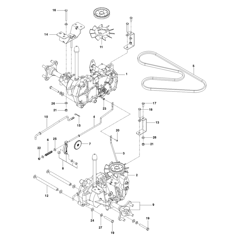 HYDRAULIC PUMP - MOTOR