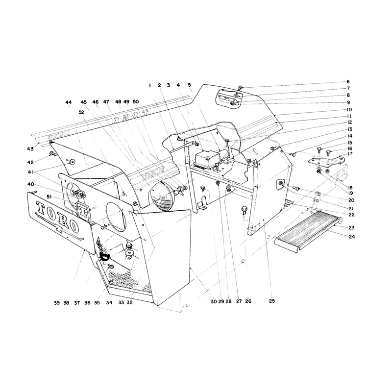 Hood & Grille Assembly