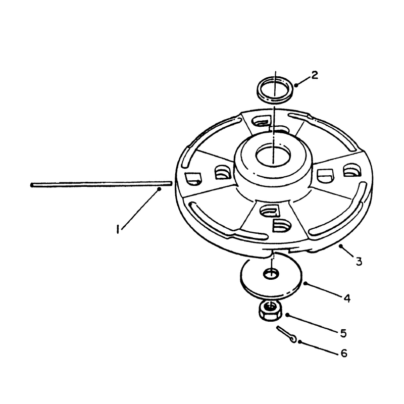 Metallic Fixed Line Cutter Head (optional)