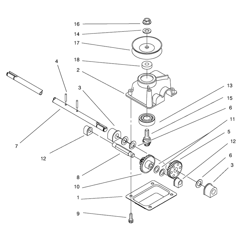 Gear Case Assembly