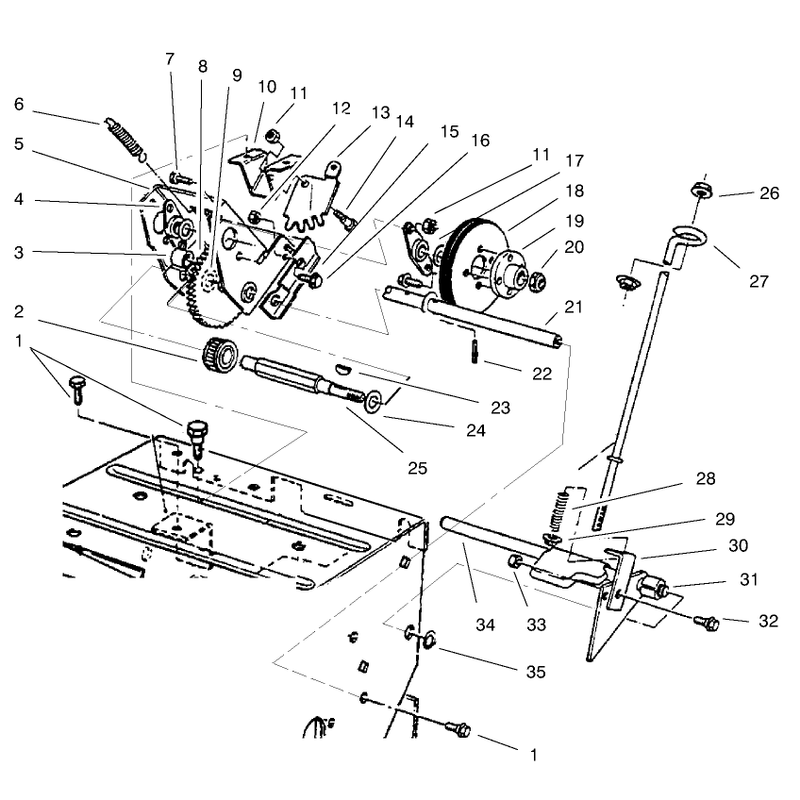 TRACTION ASSEMBLY (Continued)