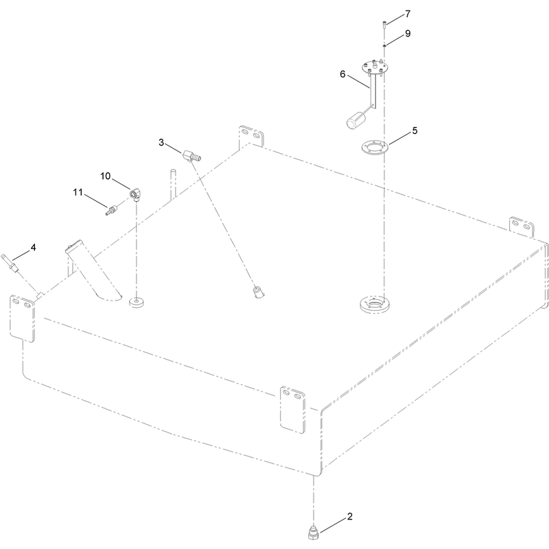 Fuel Tank Assembly No 121-7535