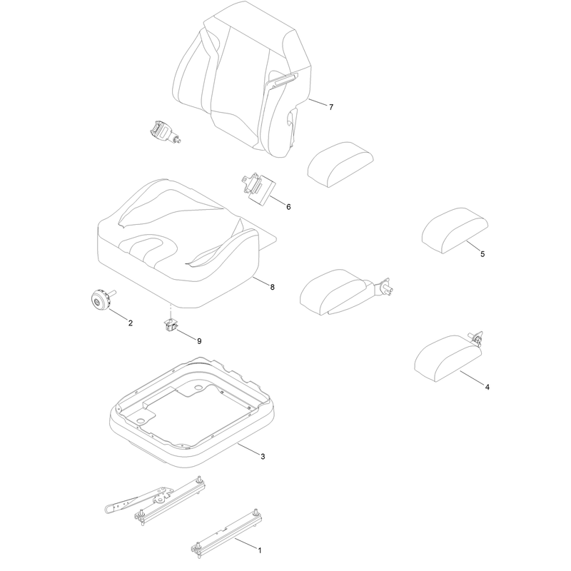Seat Assembly No 145-8422