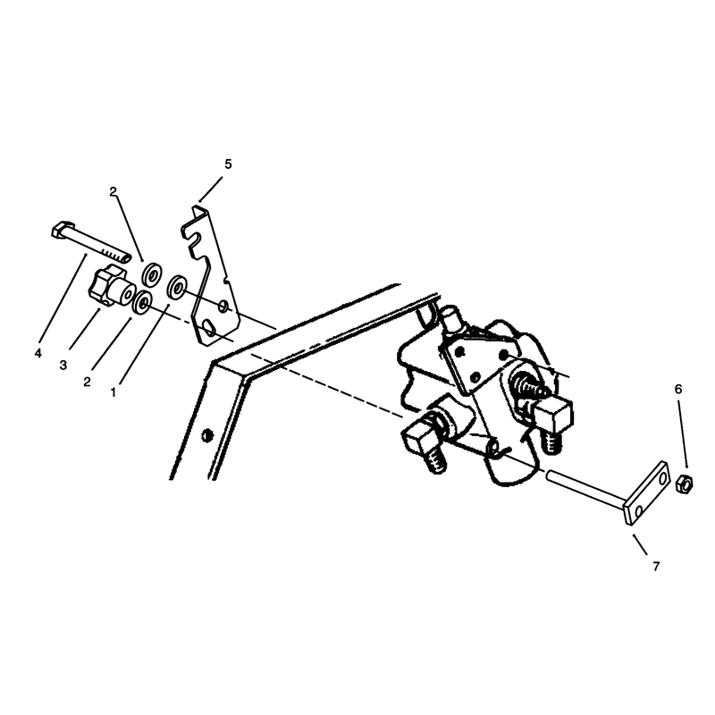 Control Block Bracket and Ce Replacement Decals