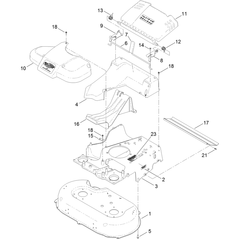 Deck and Frame Assembly