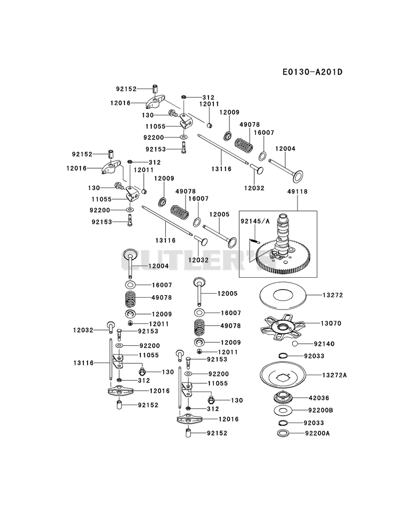 VALVE/CAMSHAFT