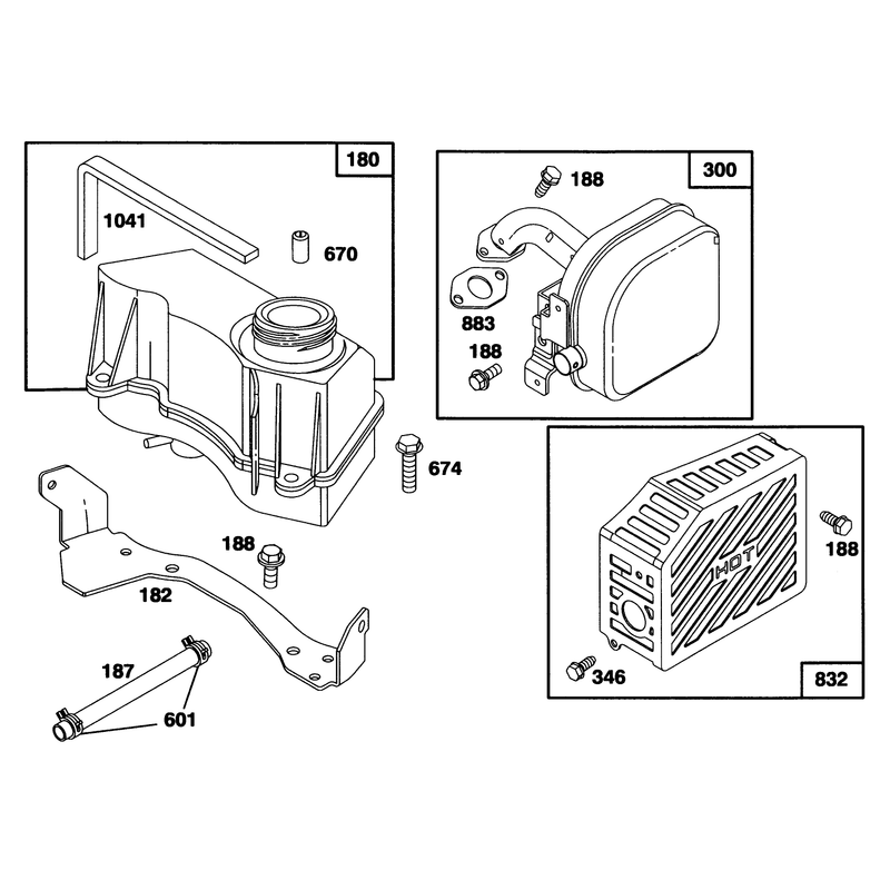 Engine GTS 150 Model 97772-0318-A2