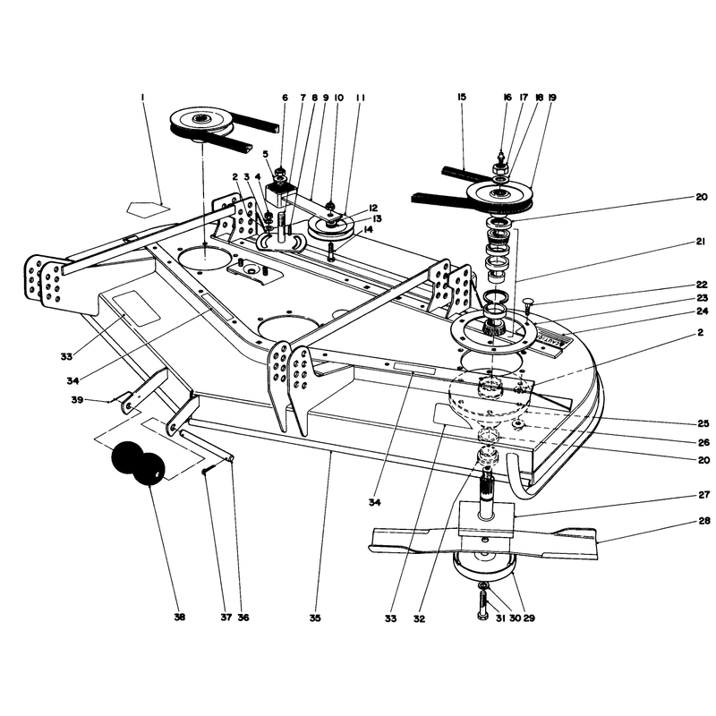Cutting Unit Model No. 30568