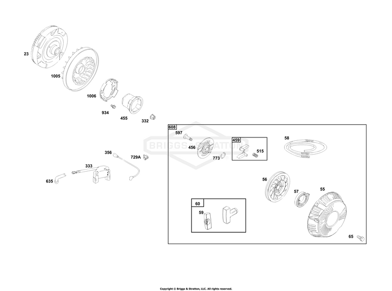 Flywheel, Ignition, and Starter Group