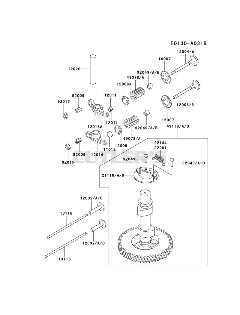 VALVE/CAMSHAFT