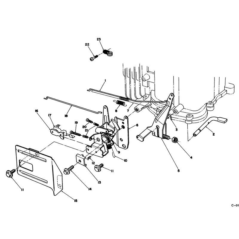 Governor Assembly (engine No. Vmm1-5)
