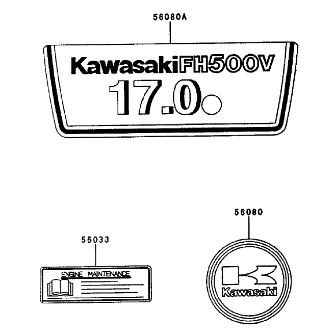 StarterDecals Kawasaki FH500V-AS25