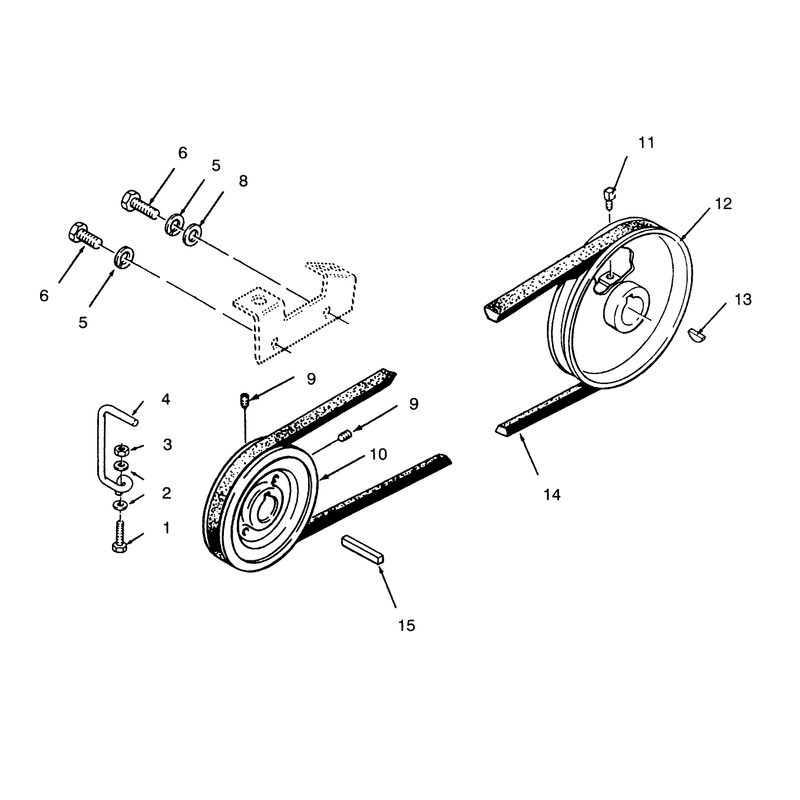 Drive Belt and Pulleys