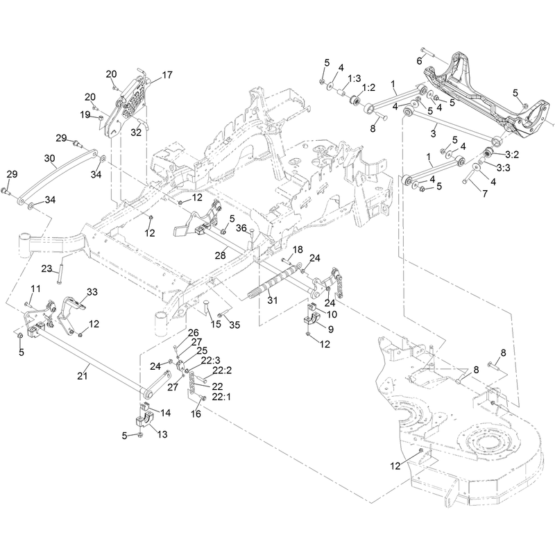 Deck Lift Assembly