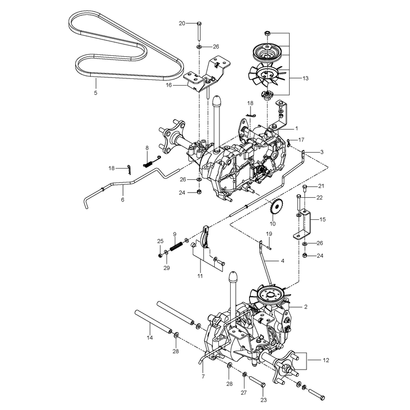 HYDRAULIC PUMP - MOTOR