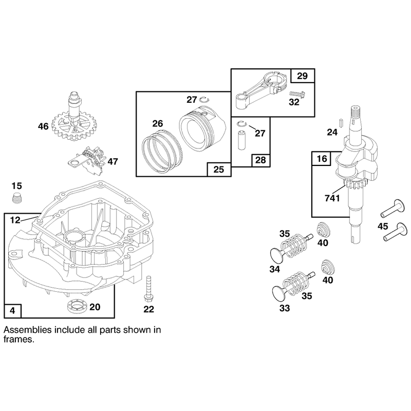 Engine Briggs and Stratton Model 12h802-0658-01