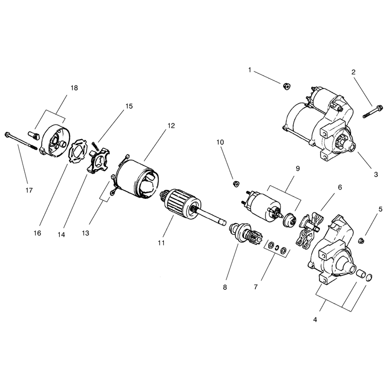 Group 7 Starting System ch25s-68606 Kohler