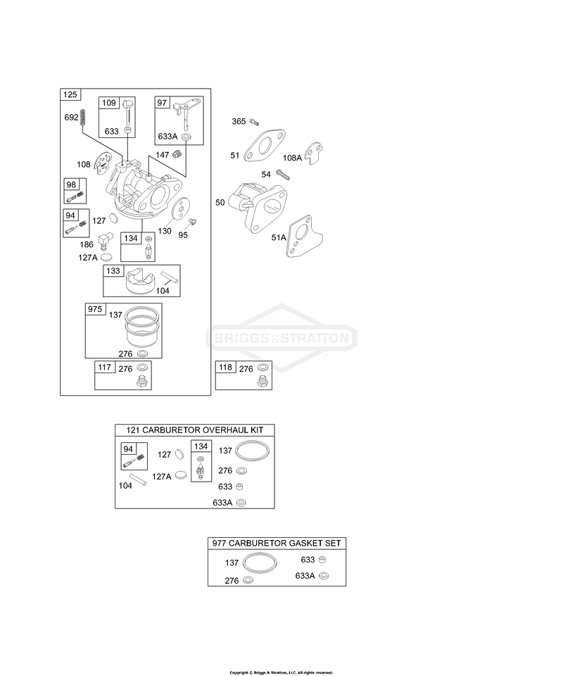 Carburetor Group, Kits/Gasket Sets-Carburetor