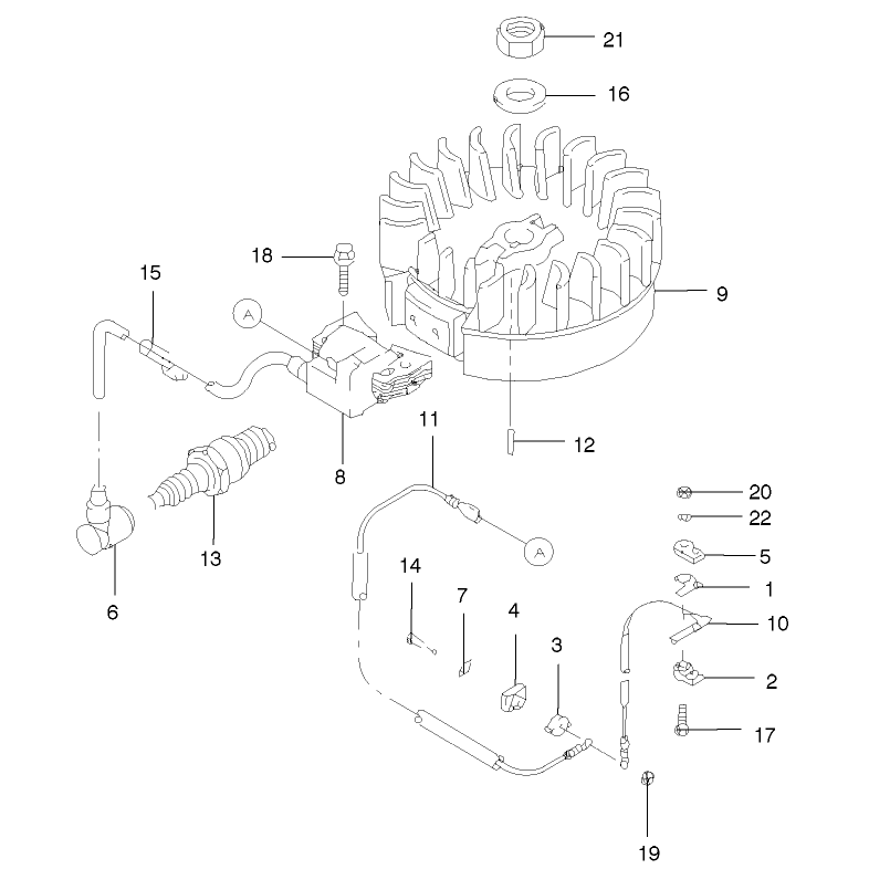 Flywheelignition Assembly