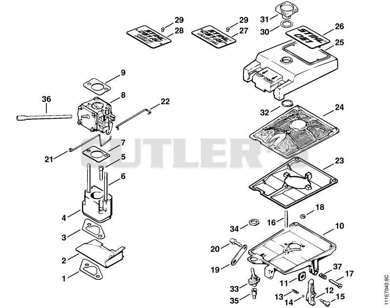 Filter housing, Air filter