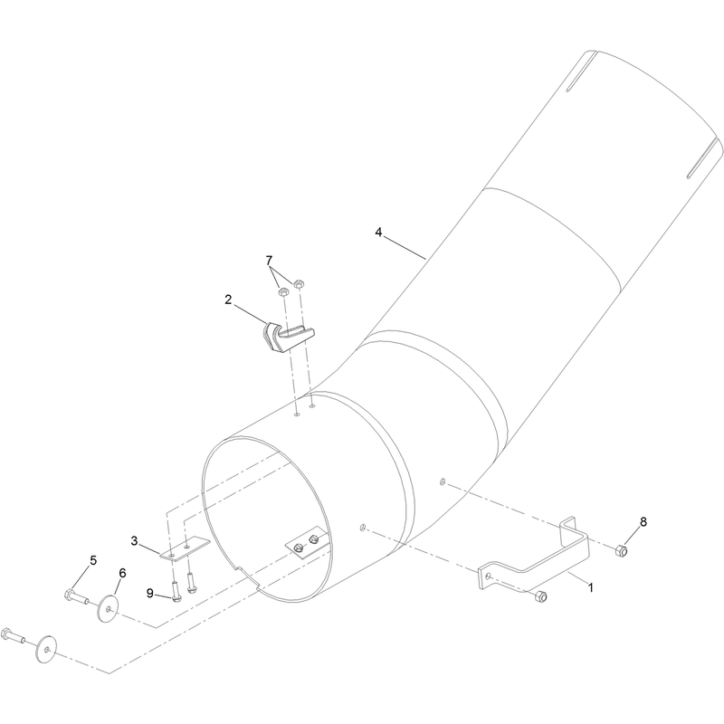 Lower Tube Assembly No. 109-1973
