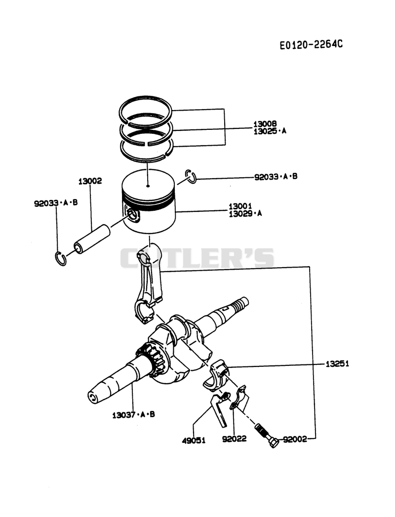 PISTON/CRANKSHAFT