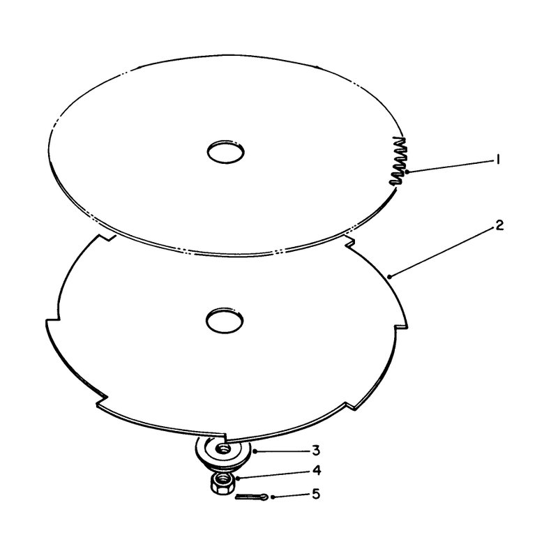 Saw Blade And Brush Blade (optional)