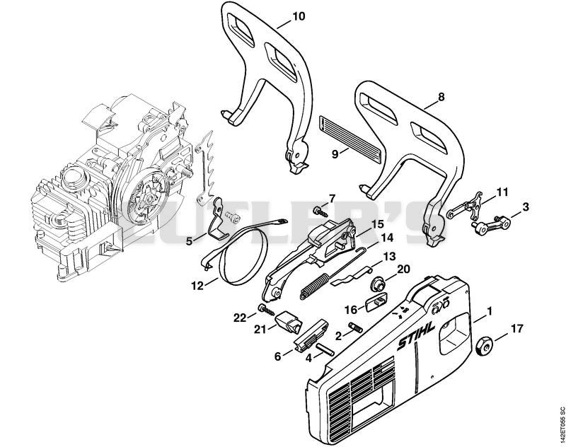 Chain sprocket cover