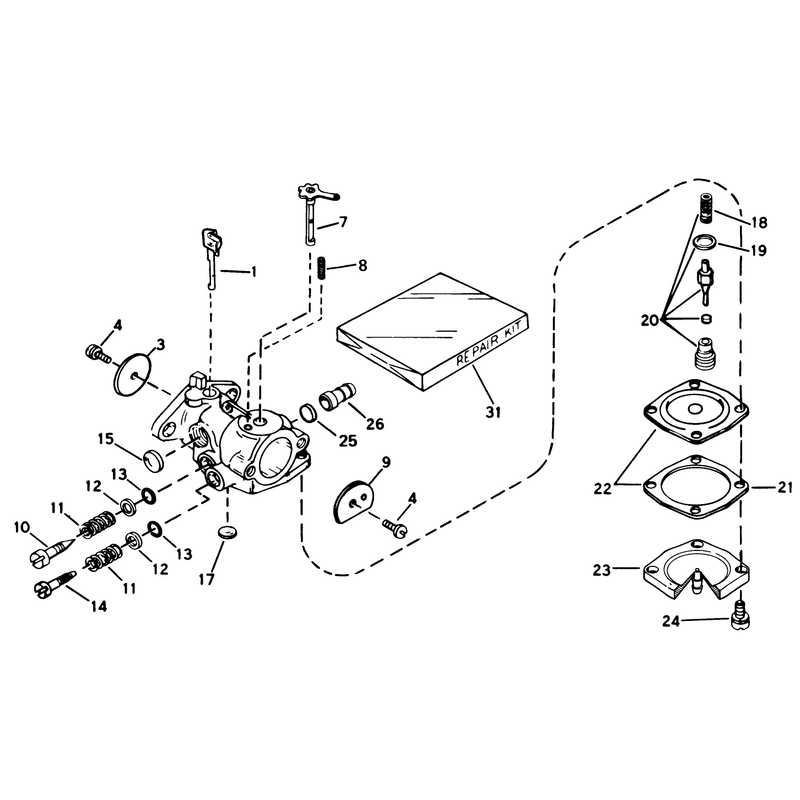 Carburetor No. 632142a