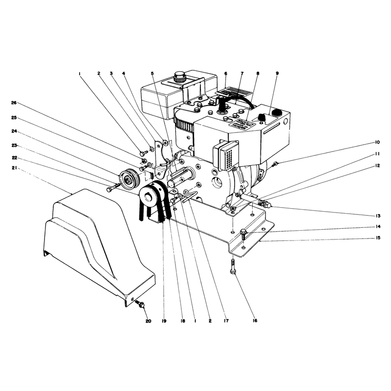 Engine Assembly (model No. 38050)