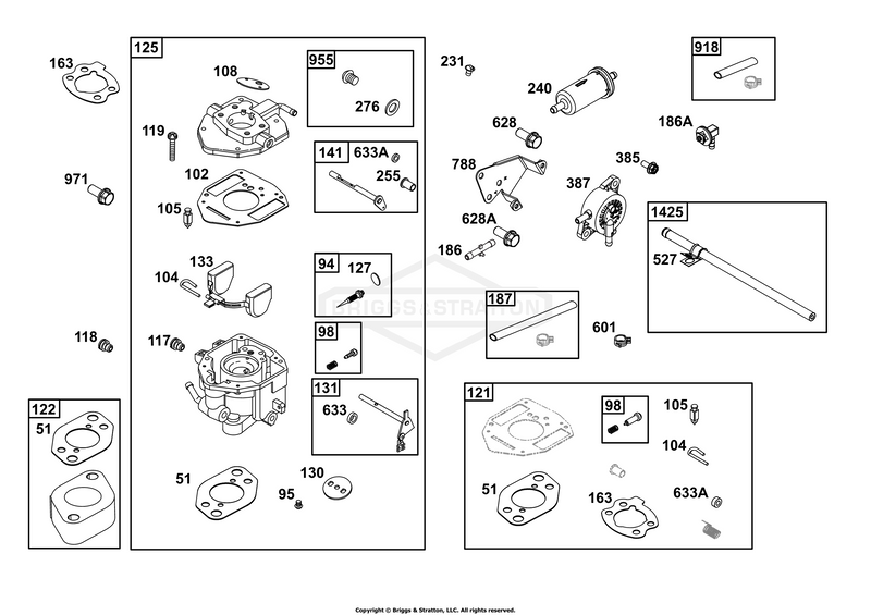 Carburetor and Fuel Supply Group