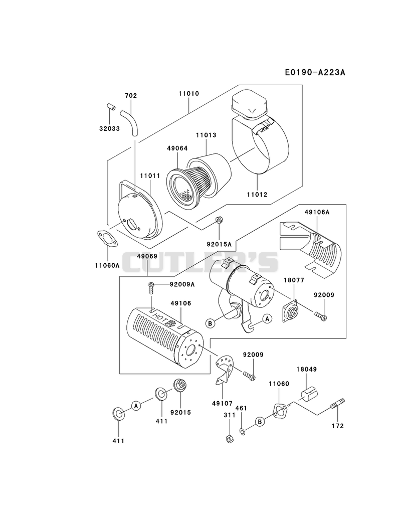 AIR-FILTER/MUFFLER