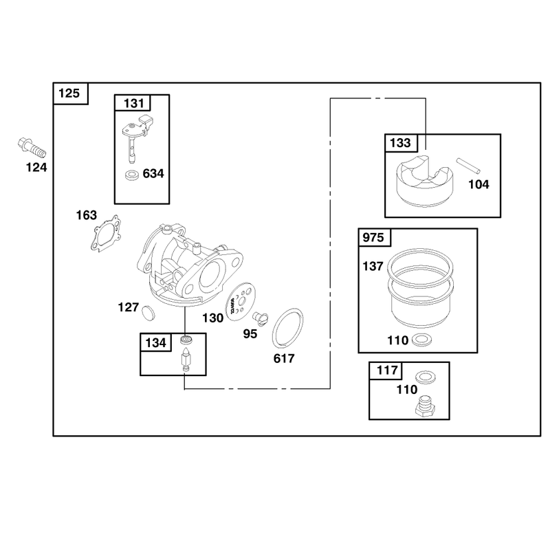 Engine Briggs and Stratton Model 12f802-1767-E1
