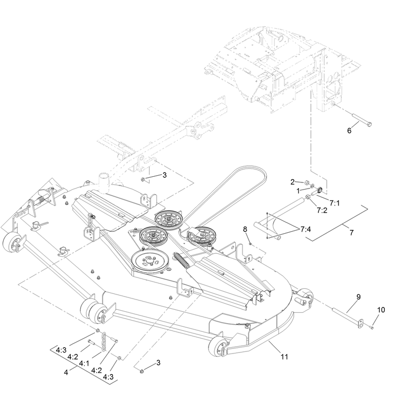 Deck Connection Assembly